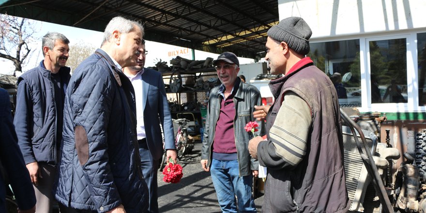 Milletvekili Kaleli, referandum çalışmalarına devam ediyor