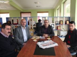 Özdemir, Merhaba'yı ziyaret etti