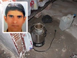 İşe başladığı gün elektrik akımına kapıldı