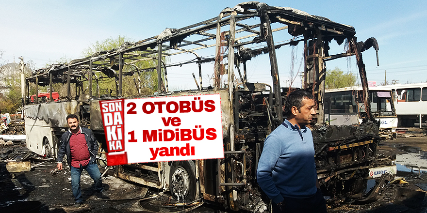 SANAYİ SİTESİNDE YANGIN ÇIKTI