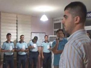 Polisler sıraya dizilerek teşhis edilemeyecek