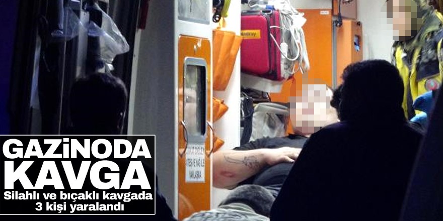 Konya'da silahlı, bıçaklı kavga: 3 yaralı