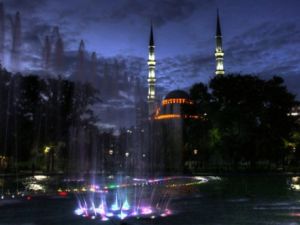Işık ve suyun buluşması