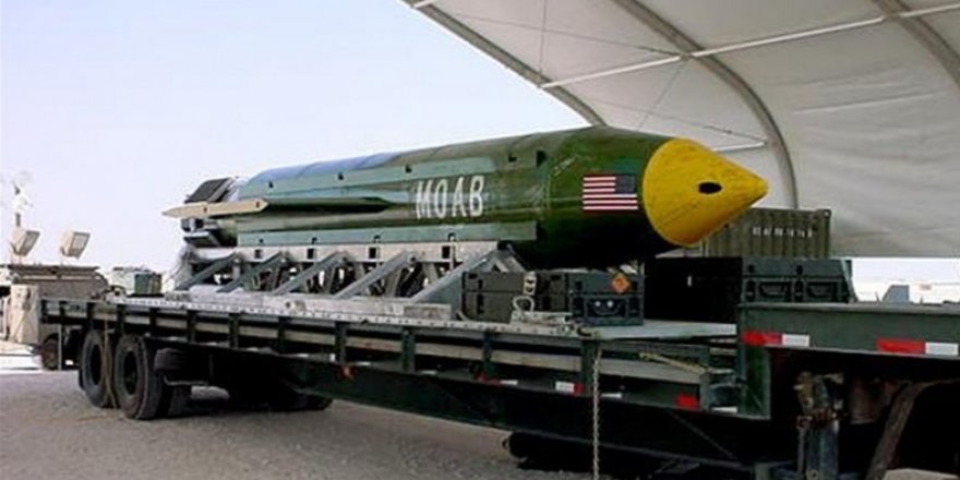 ABD: Afganistan'da 'tüm bombaların anası' GBU-43 kullanıldı