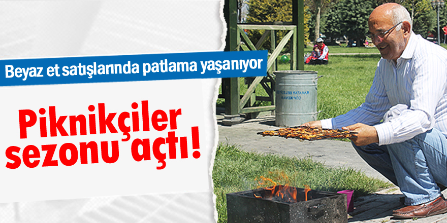 Konya'da mangal sezonu başladı