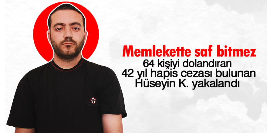 Aranan telefon dolandırıcısı yakalandı