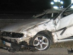 Konya'da trafik kazası: 1 ölü, 1 yaralı