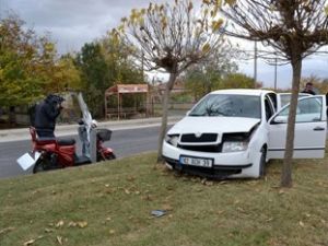 Trafik kazası: 2 yaralı