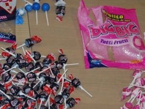 Lolipop içinde uyuşturucu