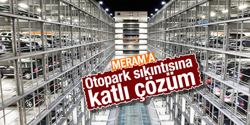 Meram Son Durakta yeraltı katlı otopark yapımı başladı