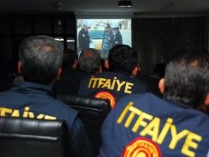 İtfaiyecilere trafik eğitimi