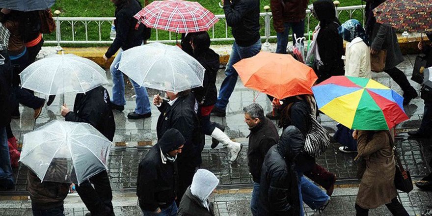 Sağanak ve dolu yağışı uyarısı