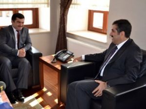 Şaripov'dan Vali Doğan'a ziyaret