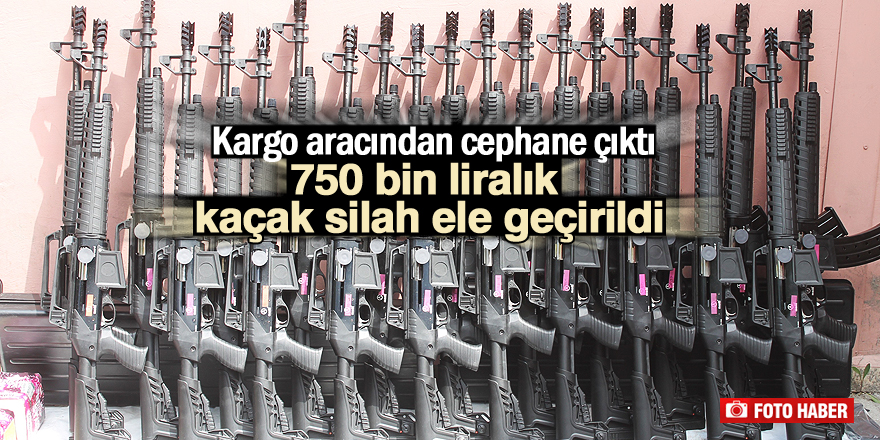 Konya’da 750 bin liralık kaçak silah ele geçirildi