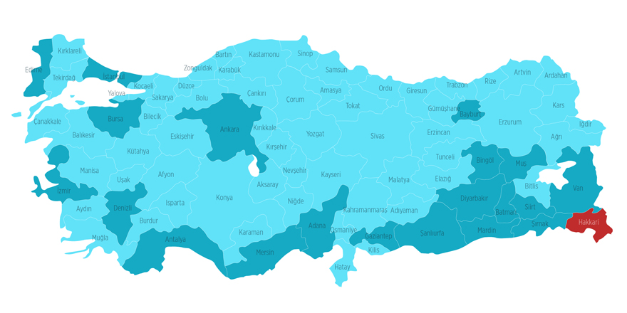Türkiye'nin Suç Atlası çıkarıldı