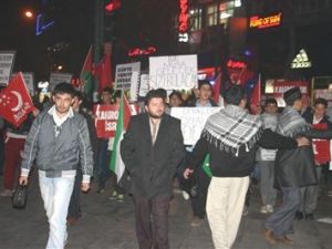 İsrail protesto edildi