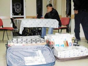 Konya'da 2 bin 500 paket kaçak sigara ele geçirildi