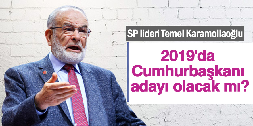Temel Karamollaoğlu 2019'da Cumhurbaşkanı adayı olacak mı?