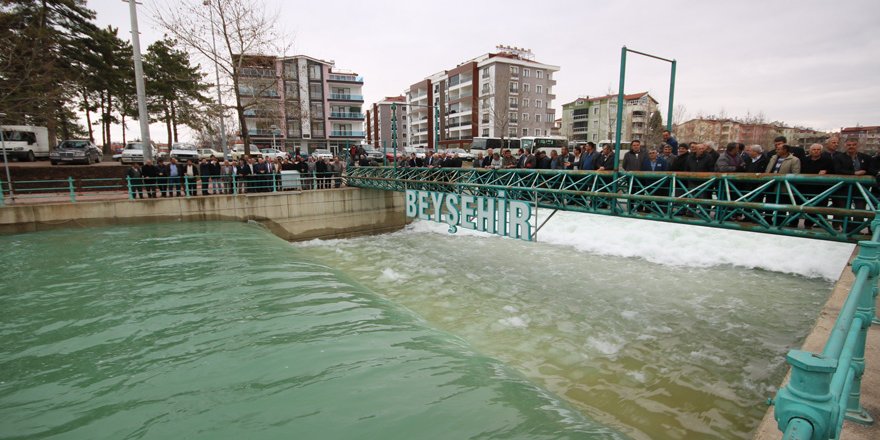 Beyşehir Göl’ü balıkları artık BSA kanalına akmayacak