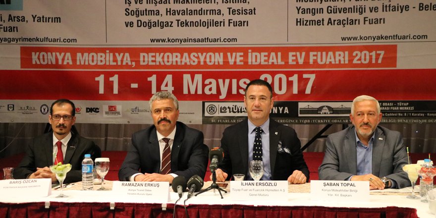 Konya'da 4 fuar birden açılacak