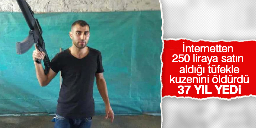 Kuzenini öldüren sanığa 37.5 yıl hapis
