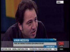 Fazıl Say: Hayata dön Müslüm Baba