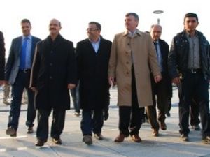 Meydan'ı inceledi