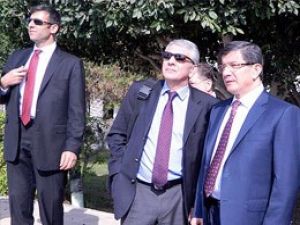 Davutoğlu Gazze'ye böyle girdi