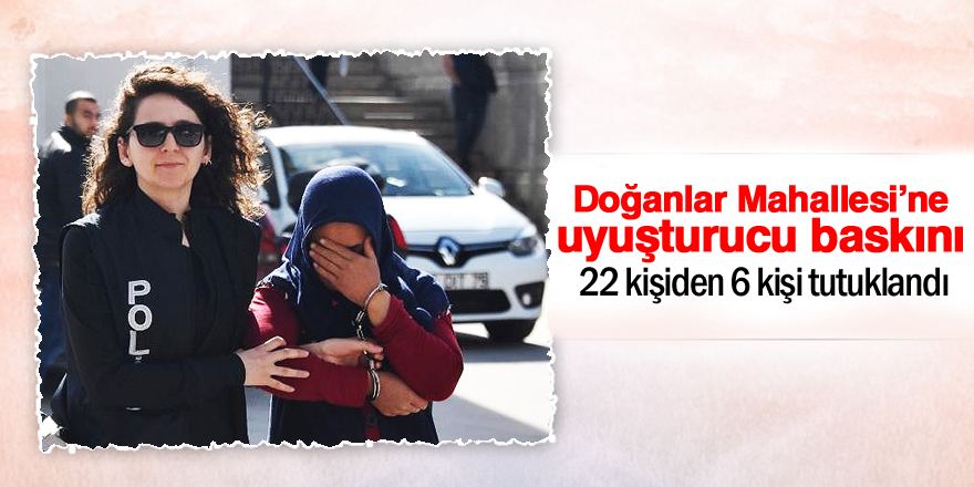Konya'da uyuşturucu operasyonunda 6 tutuklama