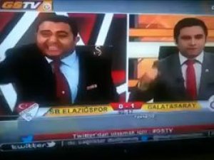 Galatasaray TV spikerinin Melo sevinci
