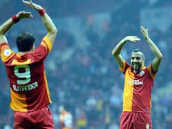 Galatasaray rahat turladı