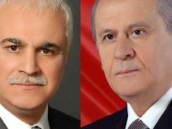 Koray Aydın'dan Bahçeli'ye tebrik ziyareti