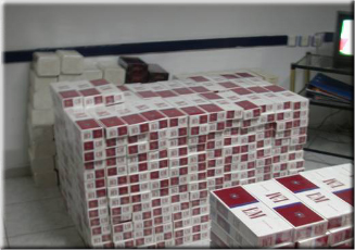 Aksaray'da 35 bin paket kaçak sigara ele geçirildi
