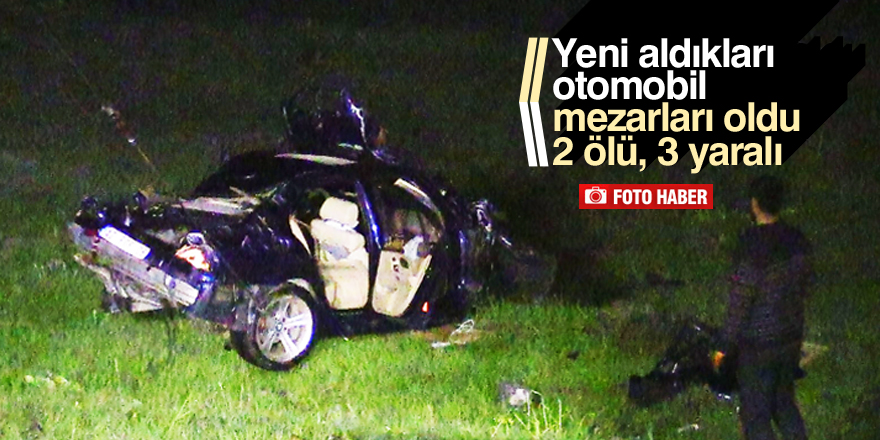 Günü birlik tatil dönüşü kaza: 2 ölü
