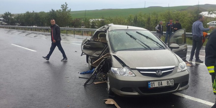 Konya'da 2 otomobil çarpıştı: 1 ölü, 3 yaralı