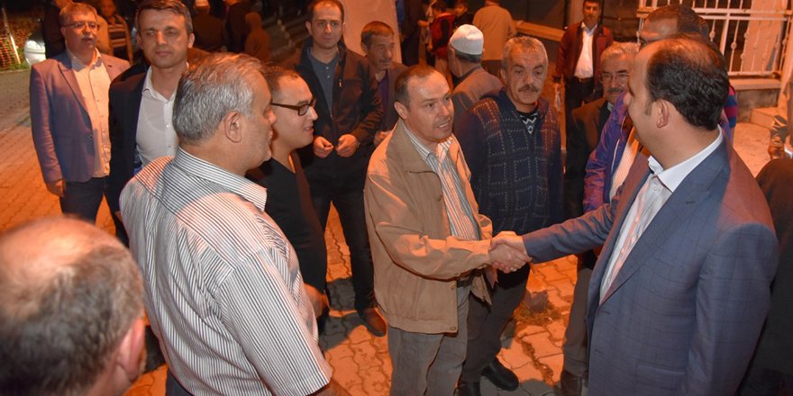 Başkan Altay, teravih buluşmaları geleneğini sürdürüyor