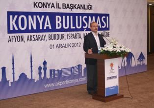 AK Partili il başkanları Konya'da buluştu