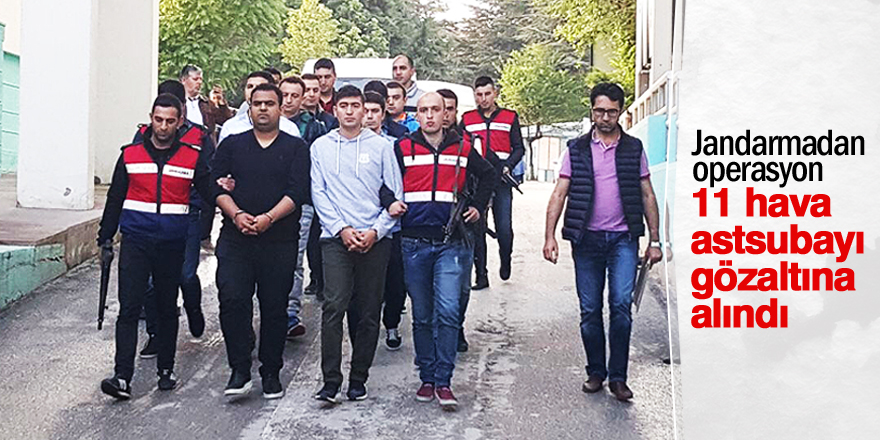 Jandarmadan FETÖ/PDY operasyonu