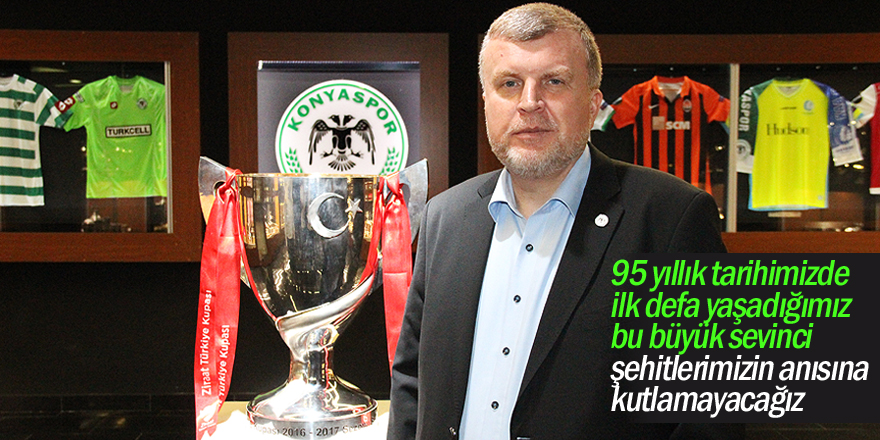 Konyaspor şampiyonluğu kutlamayacak