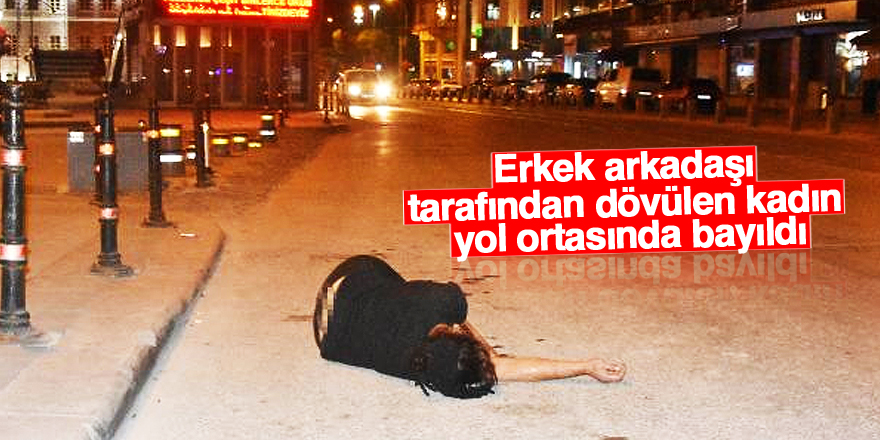 Sokak ortasında baygın halde bulundu