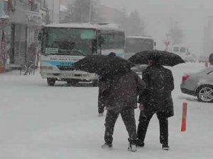 Beyşehir'de bir günde dört mevsim