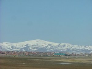 Kulu'ya ilk kar yağdı