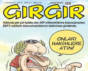 Gırgır'dan Erdoğan'a BDP kapağı