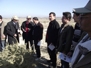 Karapınar Erozyon Sahası'na teknik gezi