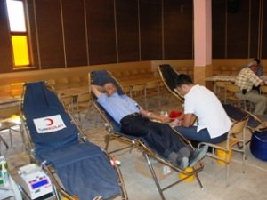 Sarayönü'nde kan bağışı kampanyası