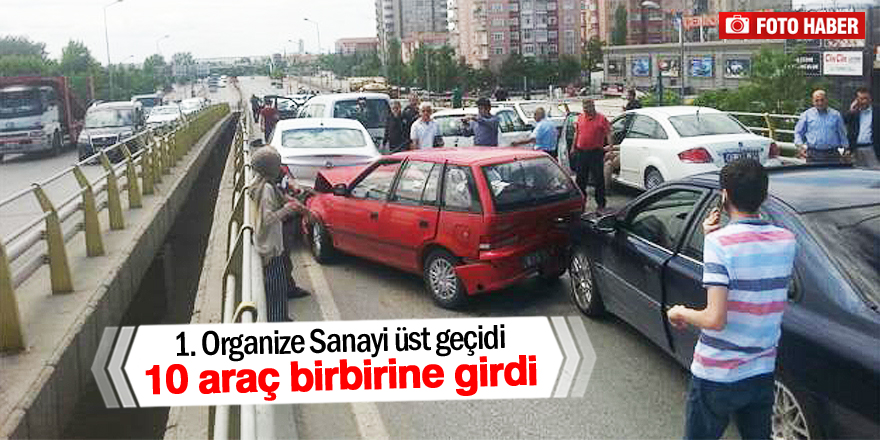 Konya'da zincirleme trafik kazası