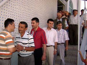 Halkapınar İlçe Jandarma bölük komutanına veda