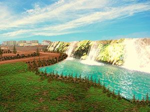 Eski taş ocakları park oluyor