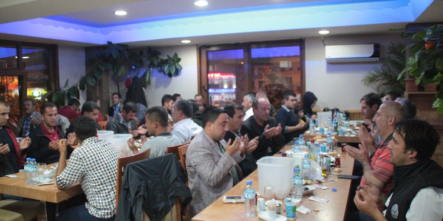 Bozkır'da iftar programı