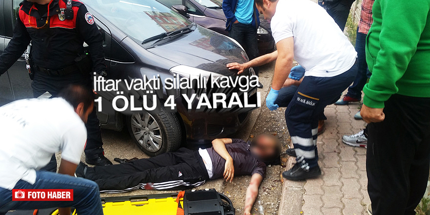 Konya’da silahlı kavga: 1 ölü, 4 yaralı